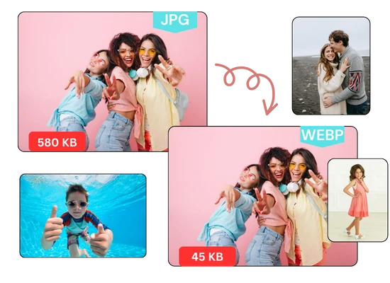 JPG to WEBP Converter