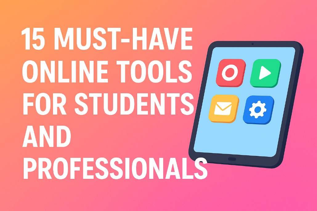 Best online tools for students