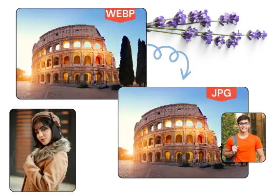 WebP to JPG Convert